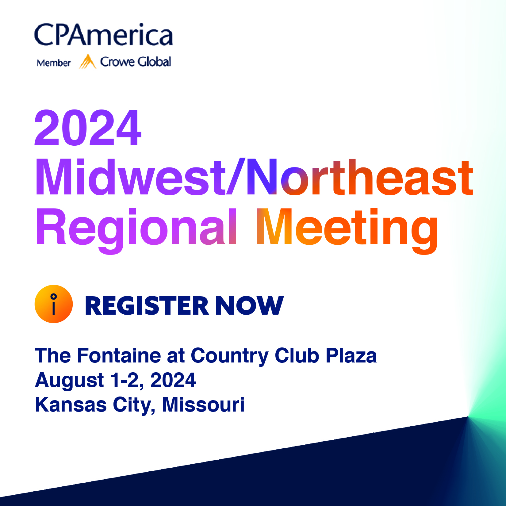 2024 Midwest/Northeast Regional Meeting CPAmerica